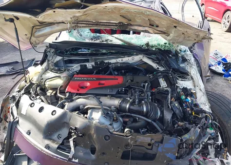 2021 Honda Civic Type R Touring из США, поврежденный, VIN SHHFK8G74MU203355